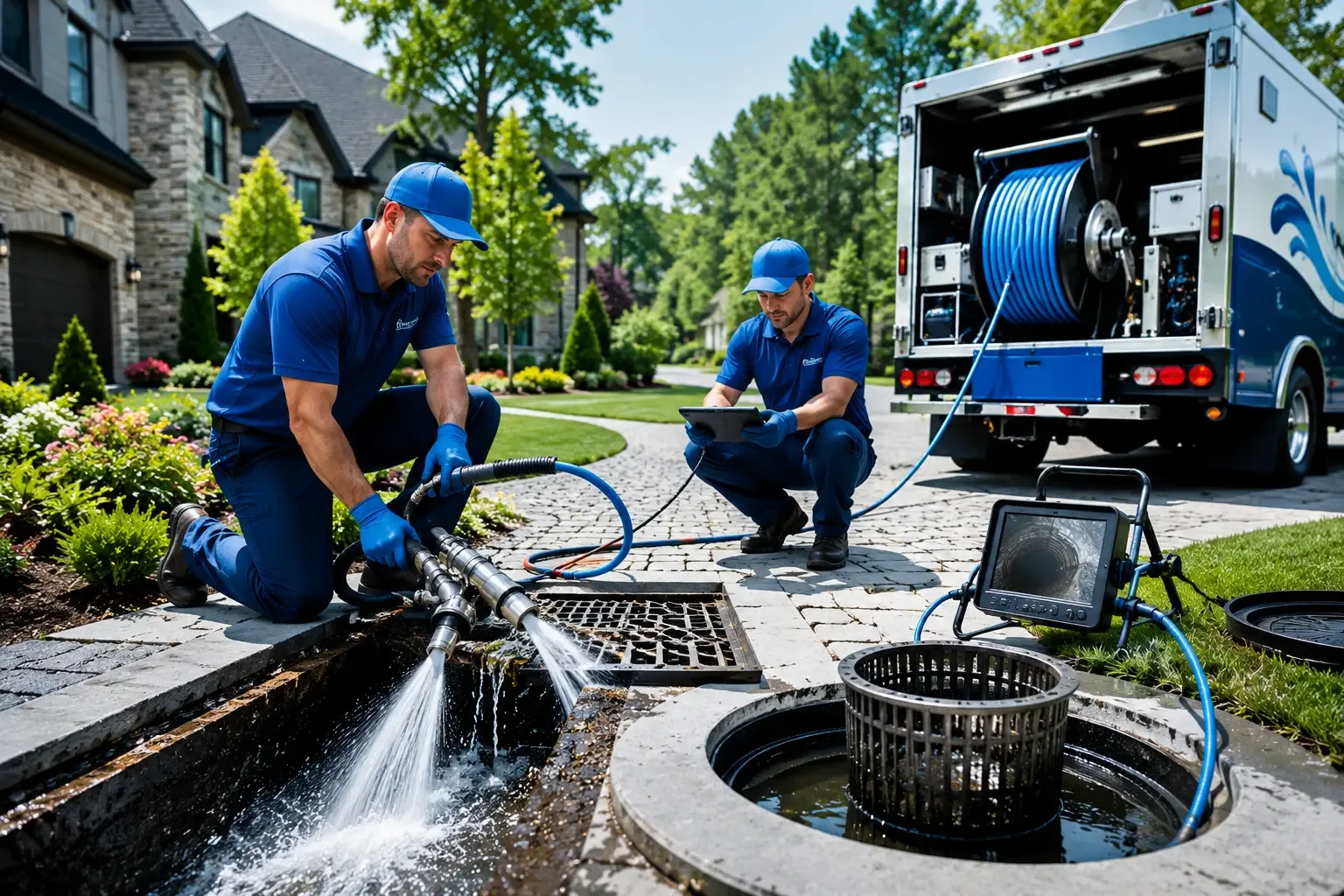 Local outdoor drain cleaning professionals in Evanston, WY